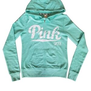 Victoria's Secret Mint Green Hoodie
